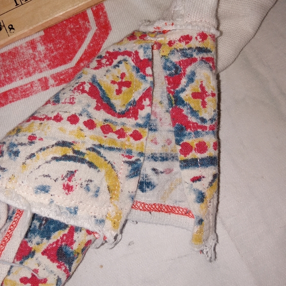 Free People Oversized Cropped Top XS - Picture 6 of 7